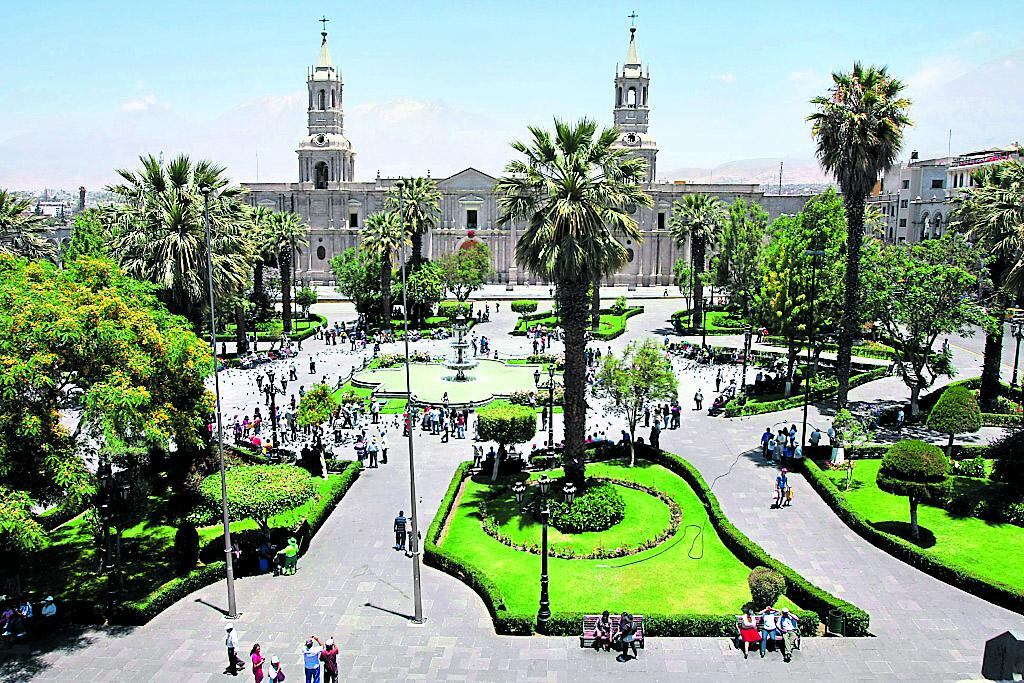 Estudios. El tren uniría los distritos de Cerro Colorado, Yanahuara, Sachaca, Cercado, Tiabaya y Hunter. (Foto: GEC)