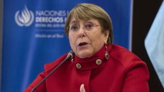 Bachelet pide a Congreso peruano ratificar el Acuerdo de Escazú