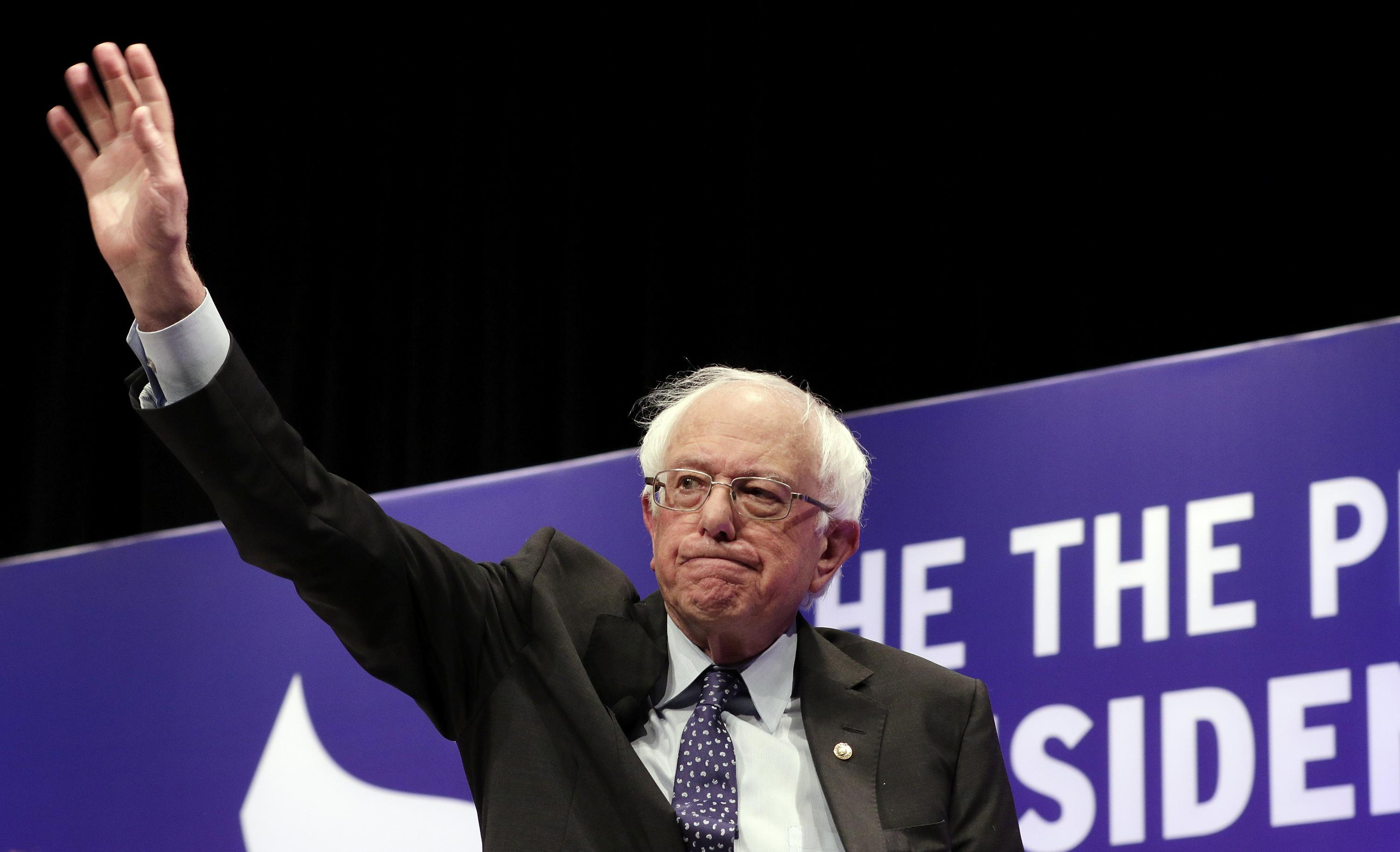 Sanders lleva décadas hablando de la precariedad de la clase media estadounidense. (AP)