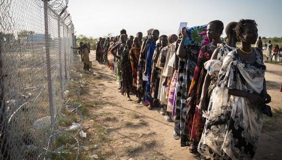 La imposibilidad de exportar petróleo, de lo que el tesoro público depende en un 90%, ha sumergido a Sudán del Sur en una nueva crisis económica, (Foto: AFP)