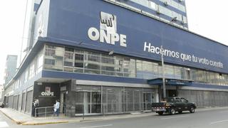 ONPE pide con urgencia que partidos envíen información sobre tesoreros hasta mañana