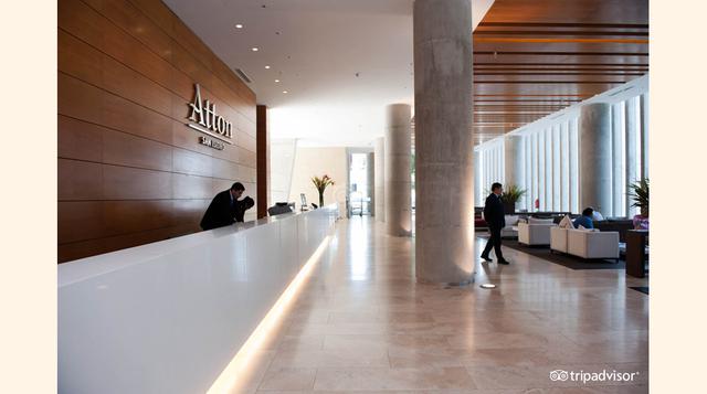 Hotel Atton San Isidro (Lima). Es el segundo de la capital en conseguir un lugar en el ranking de TripAdvisor. El servicio destaca entre sus mejores atributos.