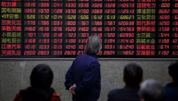 El principal índice bursátil de China se encuentra rondando su nivel más bajo en un año. (Foto: Reuters)