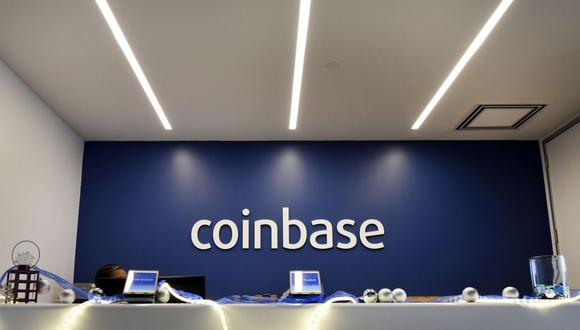 La señalización se exhibe en la recepción de la oficina de Coinbase Inc. en San Francisco, California, EE. UU., el viernes 1 de diciembre de 2017. (Foto: Bloomberg)