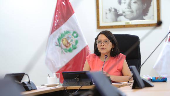 La ministra de la Mujer, Anahí Durand, destacó que en Nuevo Perú existen "tareas inconclusas que corresponde asumir autocríticamente". (Foto: MIMP)
