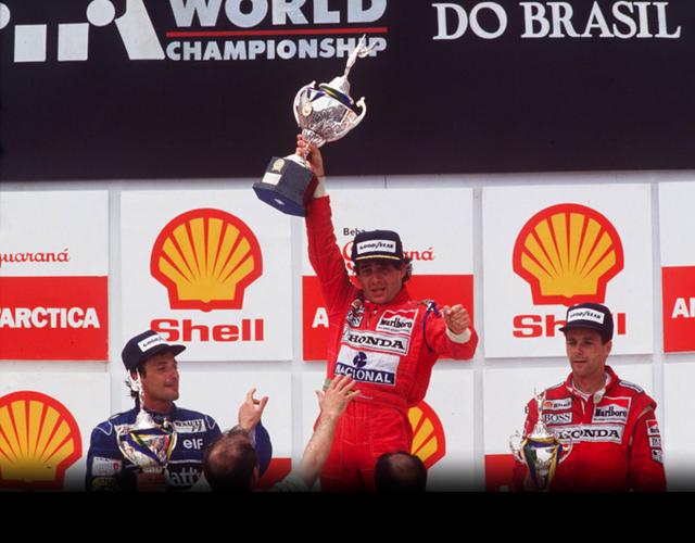 En 1991, el brasileño consiguió su tercer campeonato mundial y además logró por fin ganar el GP de Brasil, que le había sido esquivo a pesar de sus múltiples victorias. (Foto: f1fanatic)