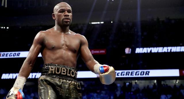 FOTO 2 | 14. Floyd Mayweather (Foto: AFP)