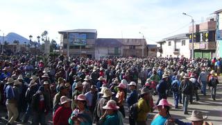 Las Bambas: Comuneros confirmarán en las próximas horas si se levanta bloqueo de carreteras