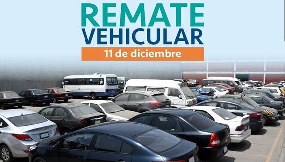 El remate vehicular se realizará en el depósito del SAT, en el Cercado de Lima. (Facebook)