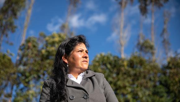 Lilia Paredes, esposa de Pedro Castillo, se negó a responder ante la fiscal Luz Taquire. (Foto: Andina)