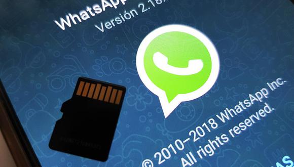 ¿Se quedó sin espacio en el celular? Así puede mover la aplicación de WhatsApp a su tarjeta Micro SD con un solo paso. (Foto: Archivo GEC)