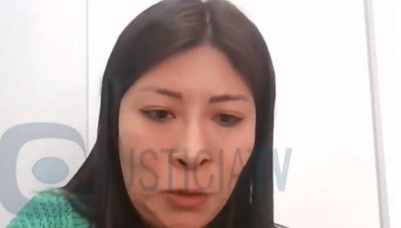 Betssy Chávez se encuentra recluida en el penal Anexo de Mujeres de Chorrillos a raíz del caso Golpe de Estado. (Captura TV)