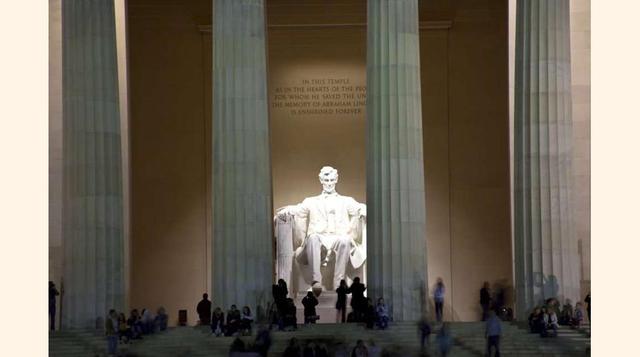 Lincoln Memorial, Washington D.C, distrito de Columbia.