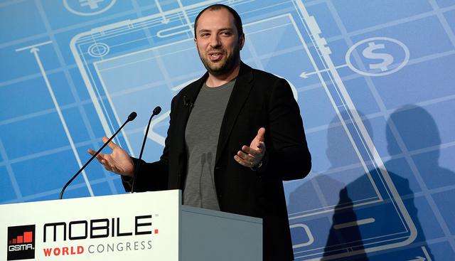 Puesto 10: Jan Koum. Cofundó WhatsApp.Luego que Facebook compró la fuente de su riqueza se unió a la junta directiva del gigante social. Su riqueza es de US$ 9.80 mil millones. (Foto: AFP)