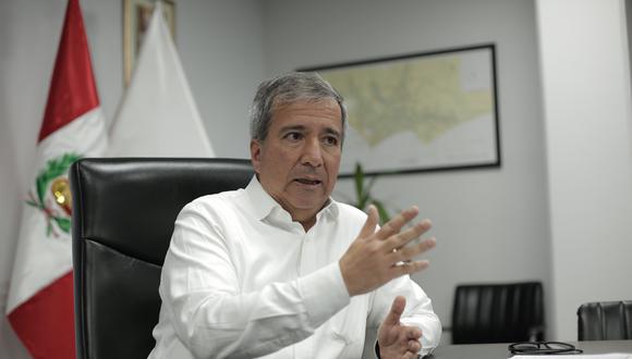 Raúl Pérez-Reyes, ministro de Transportes y Comunicaciones. ratificó la decisión del Gobierno de financiar la Nueva Carretera Central, para la cual se tiene previsto invertir cerca de S/ 24 mil millones.  (Foto: Anthony Niño de Guzmán/ GEC).