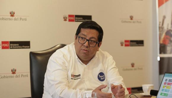 Ministro de Economía y Finanzas, Alex Contreras (Foto: GEC | Anthony Ramírez Niño de Guzmán )