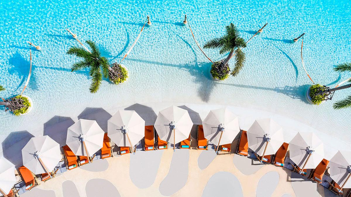 Las lagunas estarán rodeadas de arena blanca. (Foto: Crystal Lagoons)