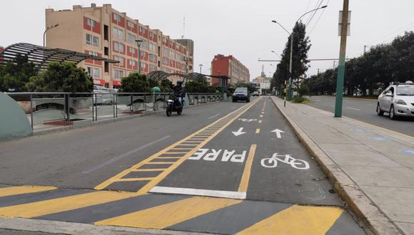 El proyecto de ciclovías en San Borja apunta a consolidar un proyecto de transporte intermodal, conectado e inclusivo. (Difusión)