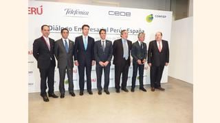 Diálogo empresarial Perú-España organizado por Telefónica en Madrid