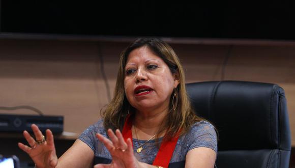Ruth Benavides fue investigada por la fiscal Bersabeth Revilla por la supuesta contratación de 242 trabajadores para la Corte Superior de Justicia de Callao entre el 2019 y 2020. (Miguel Bellido/GEC)