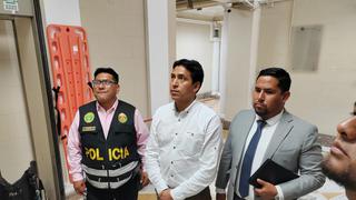 Freddy Díaz será trasladado al penal de Lurigancho para cumplir prisión preventiva