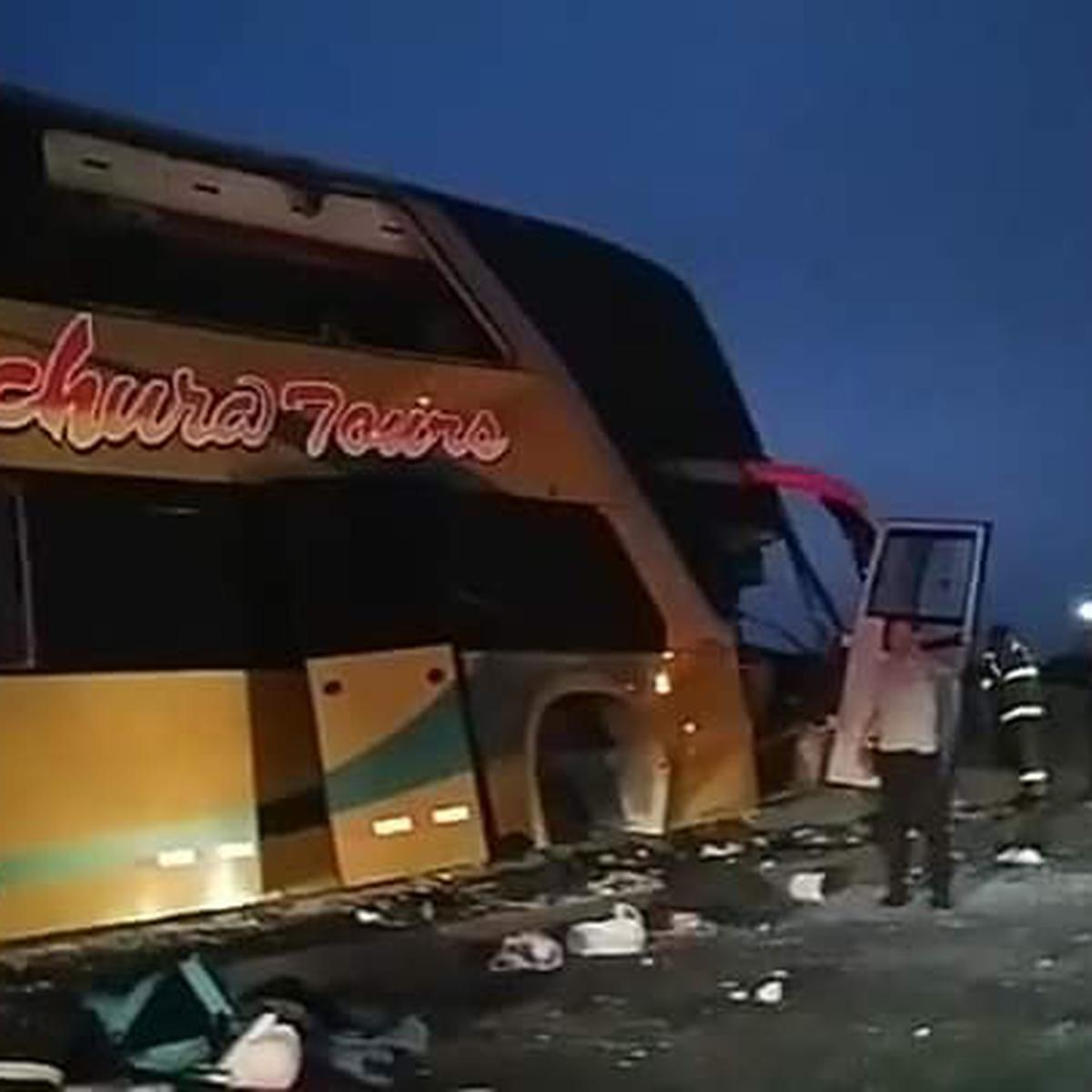 Dekan retfærdig Kirkestol Alan García: al menos 8 muertos dejó accidente de bus con delegación  aprista | PERU | GESTIÓN