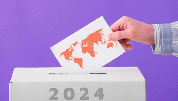 El 2024 ha sido calificado como un año de superelecciones, con aproximadamente una cuarta parte de la población mundial llamada a votar. (Crédito: La Silla Rota)