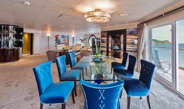 Desde su lanzamiento en el año 2002 hasta la fecha, el barco ha visitado más de 1,000 puertos y navegado más de 640,000 millas náuticas. (Foto: Mega ricos)