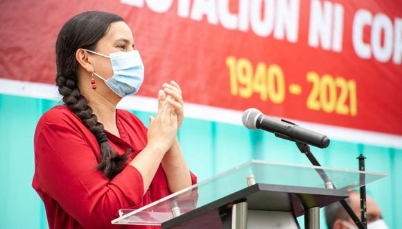 “La libertad de expresión vamos a defenderla a rajatabla, pero cuando se pone en riesgo a la ciudadanía sí hay que ponerle un freno", señaló Verónika Mendoza.