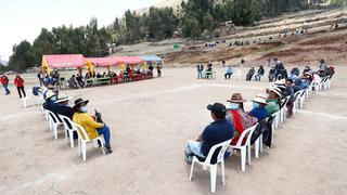 Apurímac: Comitiva del Gobierno dialogó con autoridades de Cotabambas