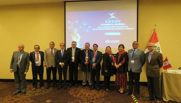 La Asamblea General de la FEPCMAC se dio en el marco del Seminario Internacional de Microfinanzas realizado en la ciudad de Arequipa.