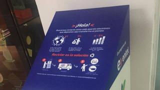 Entel y Miraflores inician campaña para reciclar celulares y accesorios usados