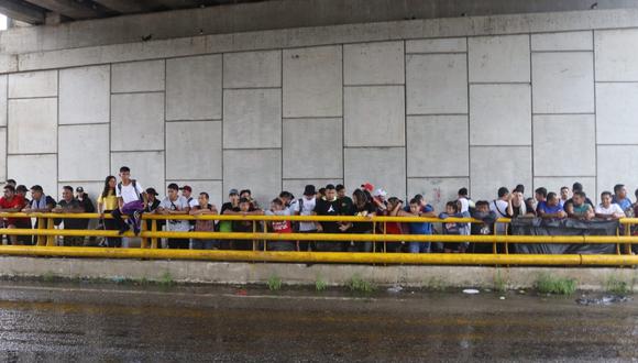 Migrantes en México. (Foto: EFE)