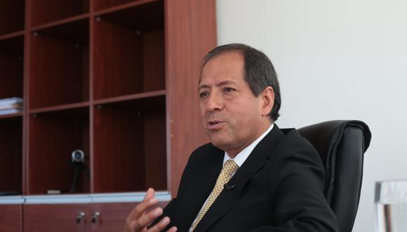 Edgar Quispe, director ejecutivo de la Autoridad para la Reconstrucción con Cambios:&nbsp;"Vamos a dar todas las facilidades para que el proceso continúe sin baches".&nbsp;(FOTO: USI)