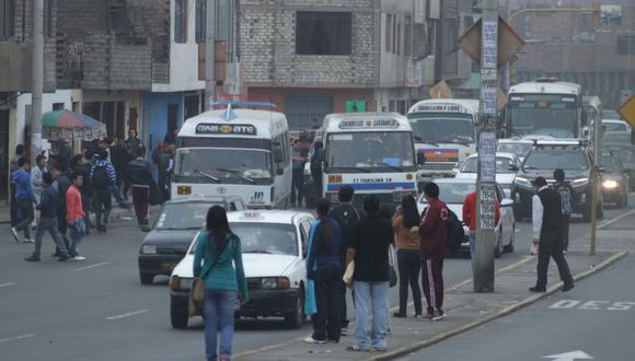 Transporte de pasajeros en Lima. (Foto: USI)