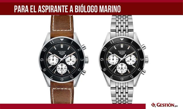 El  TAG Heuer Autavia 2017, basado en un cronógrafo diseñado originalmente en 1966, fue ‘revivido’ este año después de que los fans votaron por él como su modelo vintage favorito. Esta actualización de 42 mm es más grande que el original de 39 mm, y su es