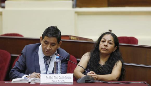 Las hermanas de Pedro Castillo se presentaron en la Comisión de Defensa del Parlamento. Foto: Congreso