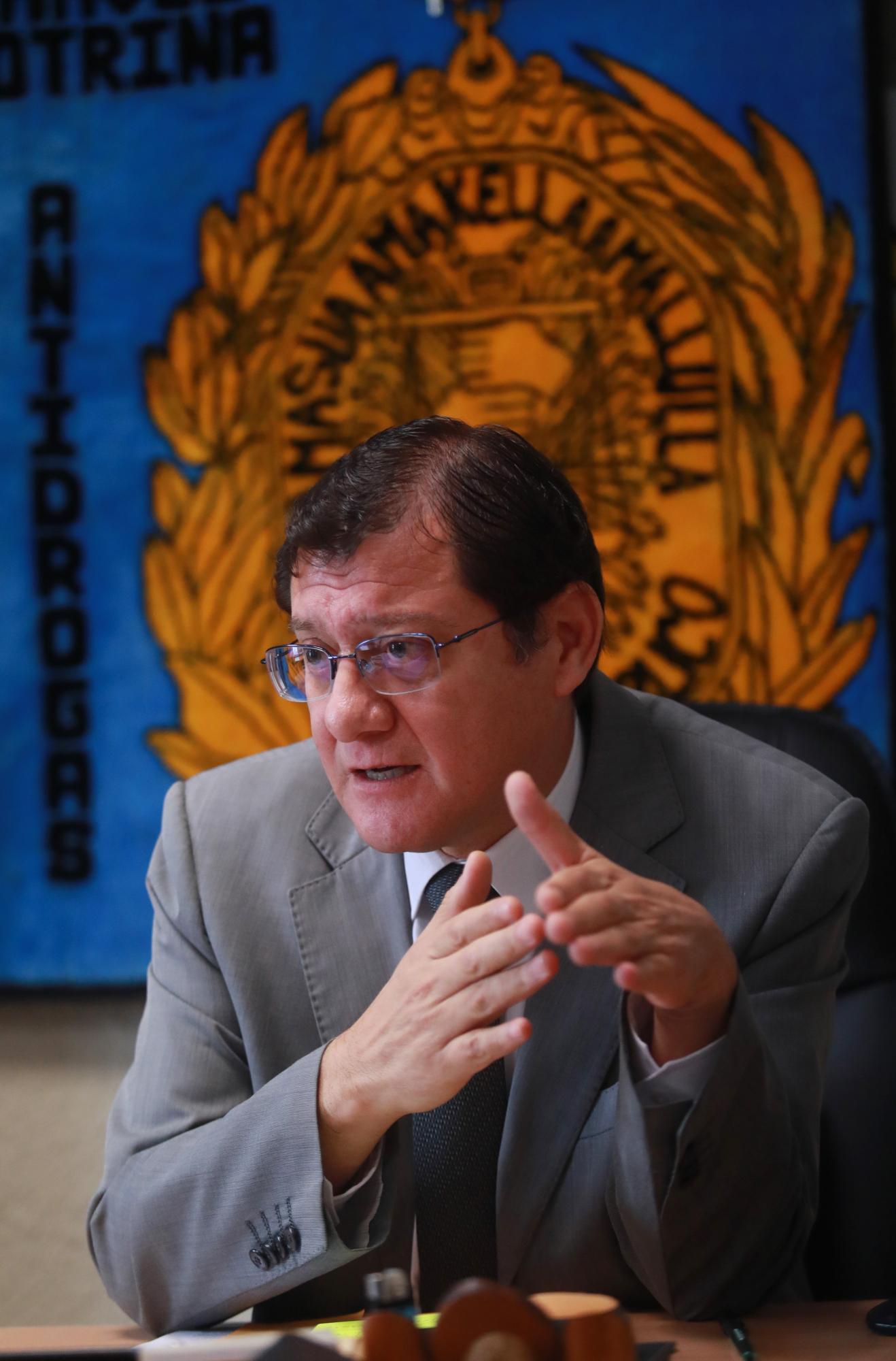 Posición. Jorge Chávez Cotrina consideró que es legítimo que un fiscal supremo discrepe con la posición de un fiscal provincial.  (Foto: Lino Chipana)