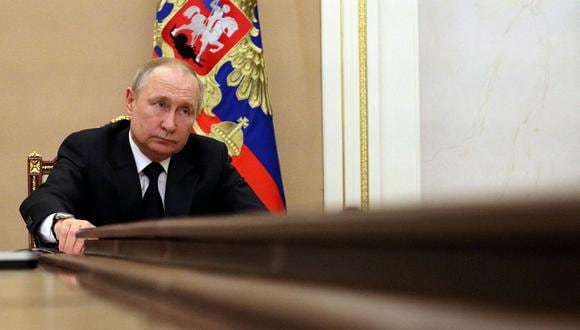 Vladimir Putin, presidente ruso, durante una reunión gubernamental. (Foto: Reuters)