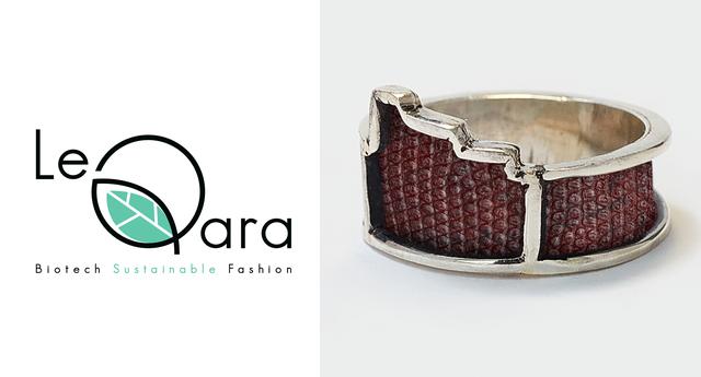FOTO 5 | 5. Le Qara Accesories. Son productos elaborados con un biomaterial similar al cuero en propiedades y textura, pero que está hecho a partir de microorganismos. No proviene de la matanza de animales y es ecoamigable. (Foto: Facebook)