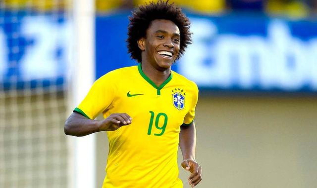 FOTO 10 | El jugador del Chelsea FC, Willian,  tiene un valor de mercado de 32 millones.