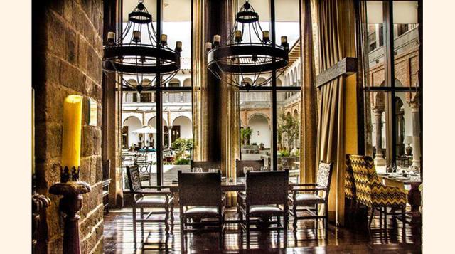 JW Marriott El Convento (Cusco). Este hotel destaca por su ubicación entre los usuarios de Trip Advisor y obtuvo el puesto 11 entre los mejores de Sudamérica y el tercero mejor del país.