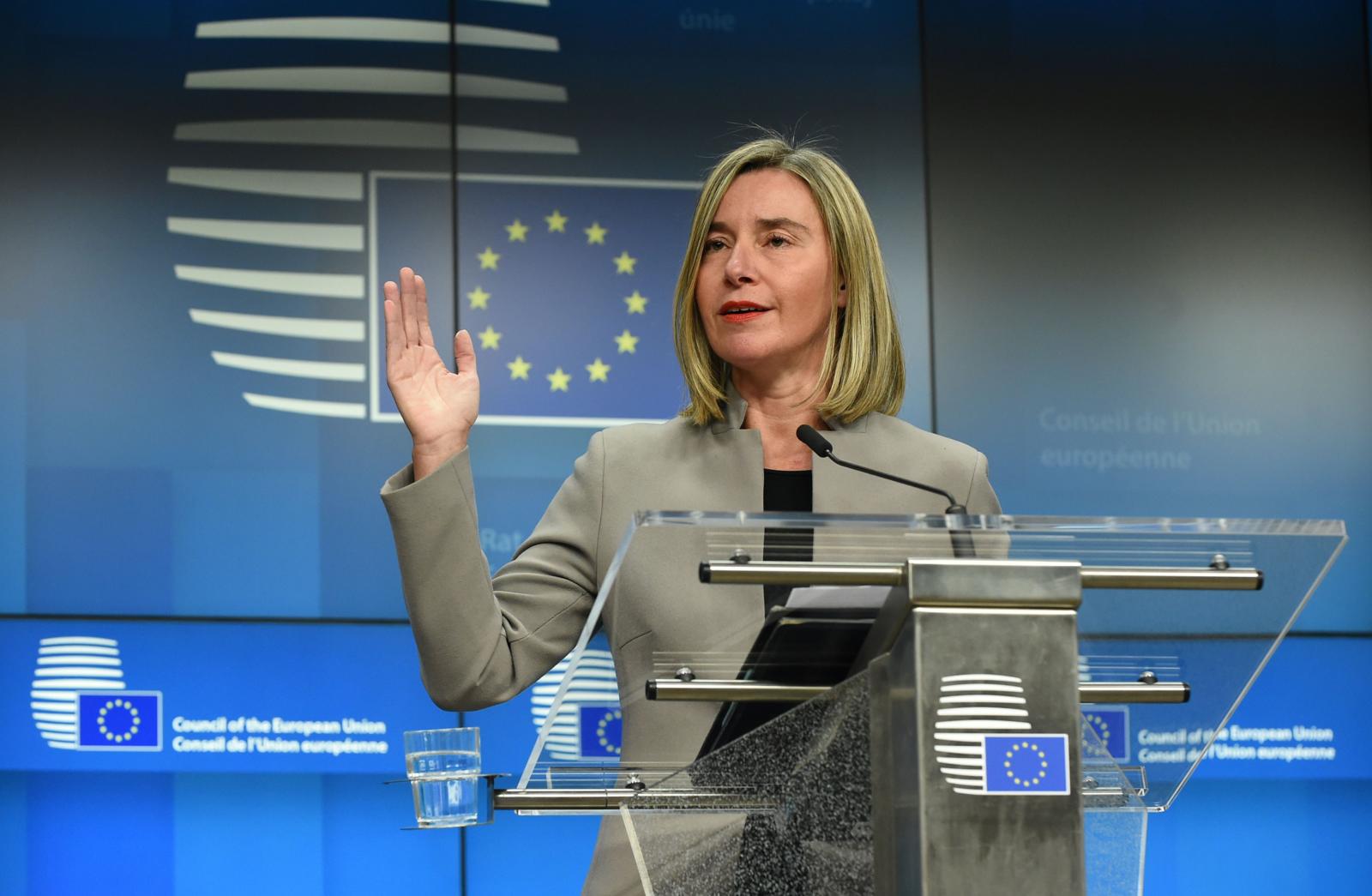 Federica Mogherini. (Foto: AFP).