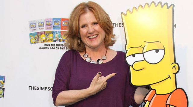 Nancy Cartwright, The Simpsons (Fox), US$ 315,000 x ep. Nancy interpreta al travieso Bart en The Simpsons desde el inicio de la serie. Sí, desde 1989.