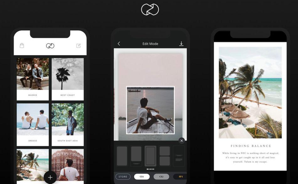 En Unfold se puede utilizar plantillas prediseñadas para crear Historias de Instagram. (Foto: Unfold)