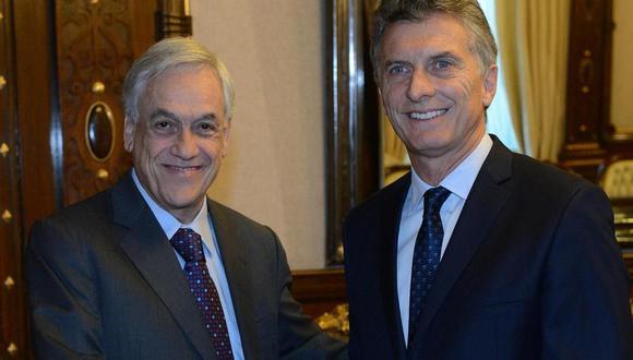 Mauricio Macri y Sebastián Piñera.