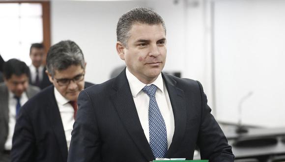 Rafael Vela recibió la notificación de la suspensión de la cooperación jurídica con Brasil.  (Foto: GEC)
