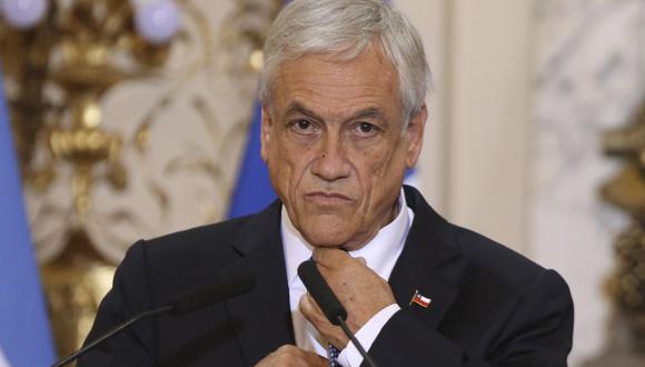 El presidente de Chile, Sebastián Piñera, afirmó que los responsables "van a pagar por sus actos". (Foto: EFE)