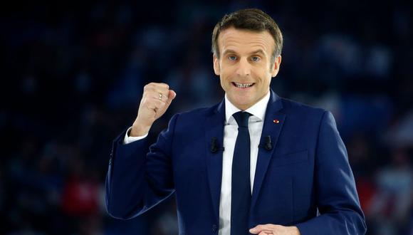 “A partir de ahora, ya no soy el candidato de un campo, sino el presidente de todos”, aseguró Macron.