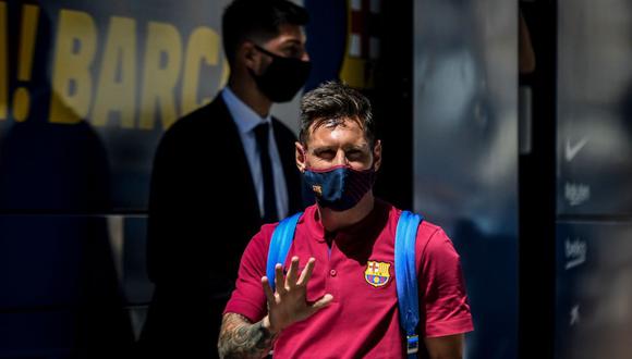 Lionel Messi oficializó que seguirá en Barcelona. (Foto: AFP)